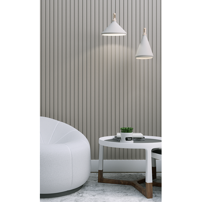 Панель реечная МДФ Stella De Luxe Beats Sandgrau 2700х119х16
