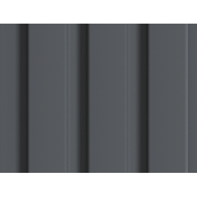 Панель реечная МДФ Stella De Luxe Beats Black Lead 2700х119х16