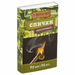 Спички костровые 90мм BOYSCOUT 61029 30шт/упак 