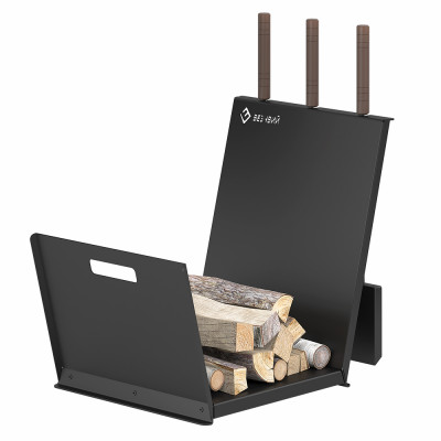 Дровница Везувий D260 Black