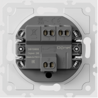 Механизм выключателя В1 с 2х мест (проходного) 10А DB10600 Donel Механизм выключателя В1 с 2х мест (проходного) 10А DB10600 Donel