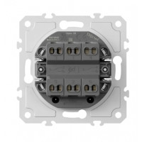 Механизм выключателя В2 с 2х мест (проходного) 10А DB10800 Donel Механизм выключателя В2 с 2х мест (проходного) 10А DB10800 Donel