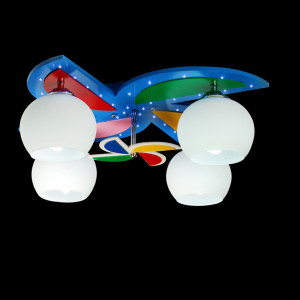Светильник Natali Kovaltseva kid`s 4хЕ27 40W светодиод.10578/4С