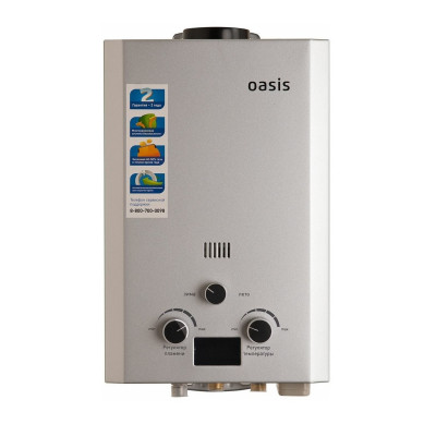 Газовая колонка Oasis OR-12S серебро