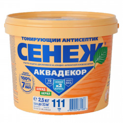 Пропитка Аквадекор X2 Сенеж 2,5 кг