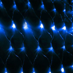 Светодиод.занавес 240LED.,синий, 1,8*1,7м, 8реж.