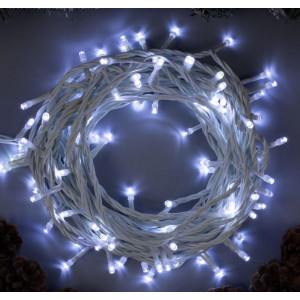 Гирлянда  "Нить" 10м IP44 LED 100-220V белый