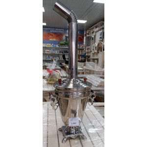 Самовар из нержавеющей стали aisi 304-7 литров