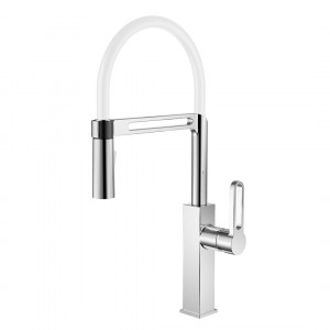 Смеситель для кухни Golden Fox Kitchen pro 11023 белый