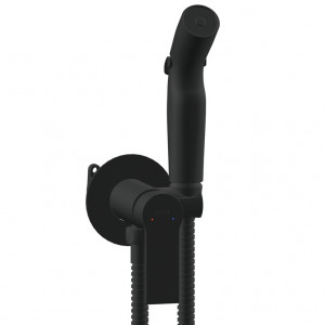Смеситель с гигиеническим душем Cersanit Brasko Black 64103