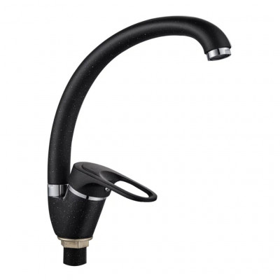 Смеситель для кухни Gota Rocio Granada G282452 высокий излив черный