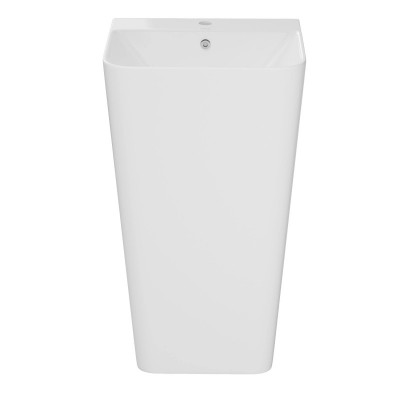 Умывальник-моноблок Basis Wave 440х380х835 белый прямоугольная Умывальник-моноблок Basis Wave 440х380х835 белый прямоугольная