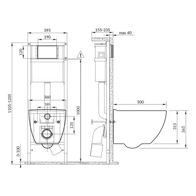 Инсталляция BRASKO SMART CO DPL EO slim LINK PRO LP Инсталляция BRASKO SMART CO DPL EO slim LINK PRO LP