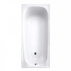 Ванна White wave 1500х750х380 сталь белая с ножками