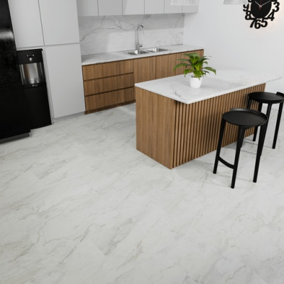 SPC-плитка Texfloor Sumatra Мрамор Бланко 600х300х4мм SPC-плитка Texfloor Sumatra Мрамор Бланко 600х300х4мм
